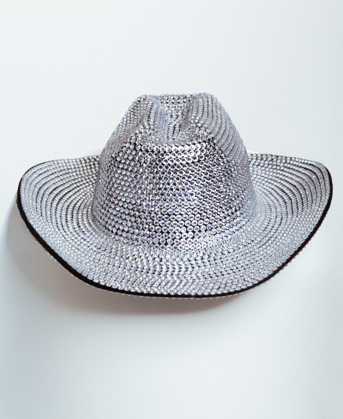 Cowboy Daddy Full Rhinestone Hat - Black